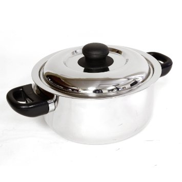 MATBAH Stainless Steel Hot Pot Insulated Food Server Casserole - Keeps Warm Upto 4 Hours, 2-Liter/2-Quart