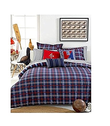 Tommy Hilfiger Boston Plaid Comforter Set, Full/Queen