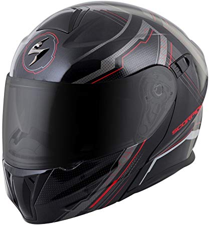 ScorpionExo EXO-GT920 Full Face Modular Helmet (Satellite Red, X-Small)