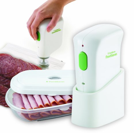 FoodSaver FreshSaver Handheld with Base, Starter Kit