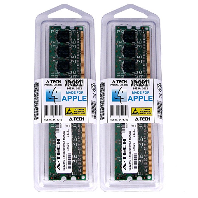 A-Tech For Apple 8GB Kit 2 x 4GB PC3-14900 1866MHz Mac Pro MacPro6,1 Late 2013 ME253LL/A A1481 MD878LL/A Memory RAM