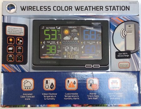 Wireless Color Weather Station