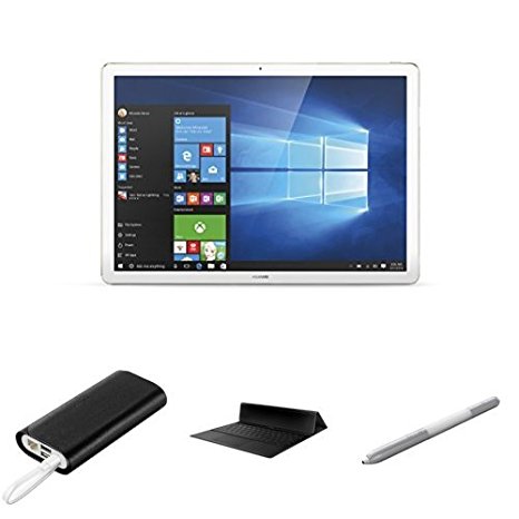 Huawei MateBook (Intel Core m5, 8GB 256GB, Champagne Gold) Bundle with MateDock (Black), Portfolio Keyboard (Black), and MatePen