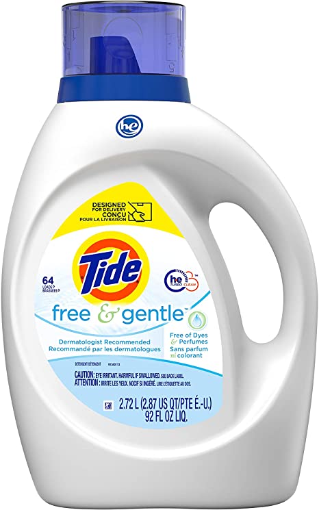 Liquid Laundry Detergent, 1 Bottle (64 loads)