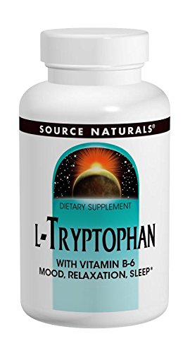 Source Naturals L-Tryptophan with Vitamin B-6, Mood, Relaxation, Sleep, 90 Tablets