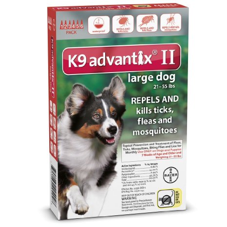 K9 Advantix Flea Control for Dogs