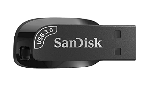 SanDisk Ultra Shift USB Flash Drive USB 3.0, 100MB/s R, 256GB