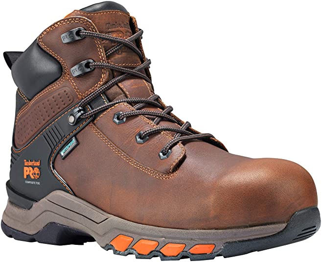 Timberland PRO Hypercharge Men's 6 inch Composite Toe Waterproof Leather Work Hiker