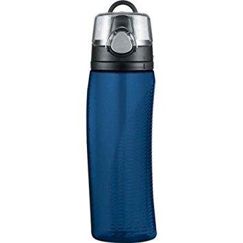 Thermos Hydration Water Bottle with Meter, Midnight Blue, 710 ml