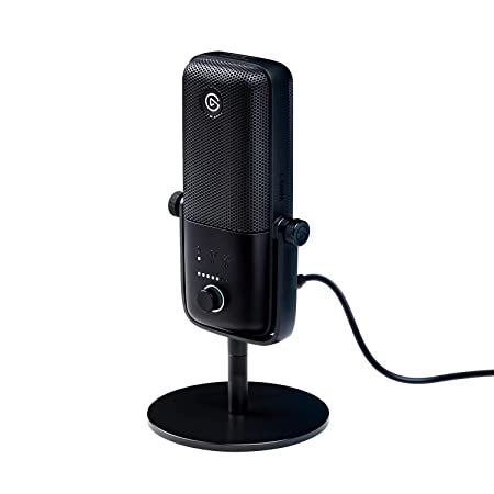 Elgato Wave:3, Premium USB Condenser Microphone and Digital Mixing Solution, Anti-Clipping Technology, Capacitive Mute, Streaming and Podcasting, 10MAB9901