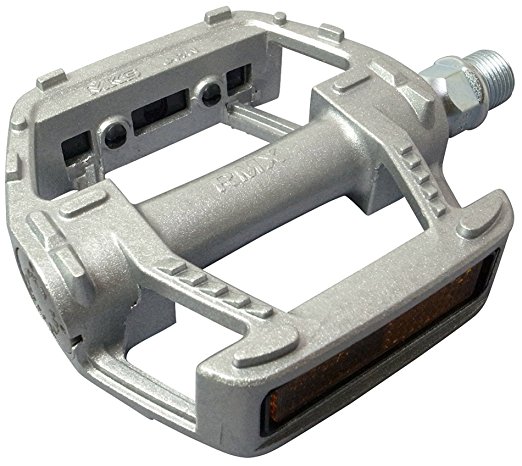 MKS RMX Platform Pedals - 9/16", Silver