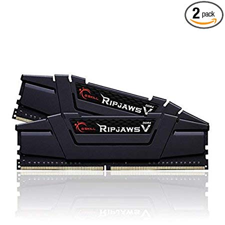 G.Skill Ripjaws V Series 16GB (2 x 8GB) 288-Pin SDRAM PC4-28800 DDR4 3600MHz CL18-22-22-42 1.35V Desktop Memory Model F4-3600C18D-16GVK