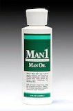 Man1 Man Oil 4 oz- Natural Penile Health Cream - 3-month Supply - Treat dry red cracked or peeling penile skin and increase penile sensitivity