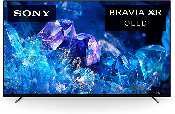 Sony 55 Inch 4K Ultra HD TV A80K Series: BRAVIA XR OLED Smart Google TV with Dolby Vision HDR and Exclusive Features for The Playstation® 5 XR55A80K- 2022 Model