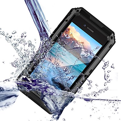Waterproof Case HUAAKE Heavy Duty Rugged Armor Case with Super Sealability Technology, Sensitive Touch Screen, Shockproof Scratch-proof Dustproof Outdoor for iPhone 6/6s plus