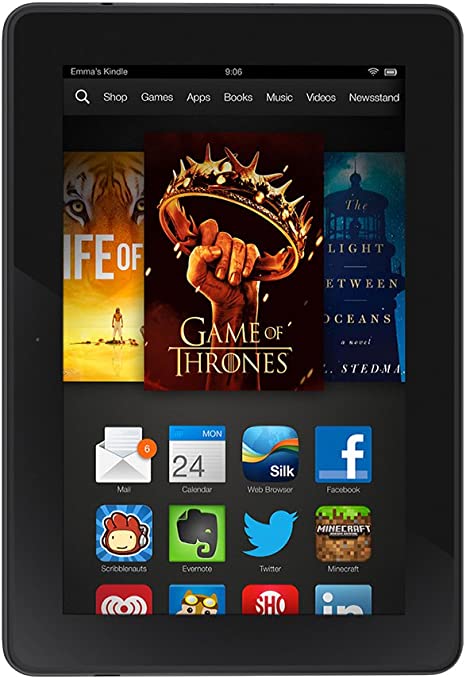 Kindle Fire HDX 7", HDX Display, Wi-Fi, 32 GB (Previous Generation - 3rd)