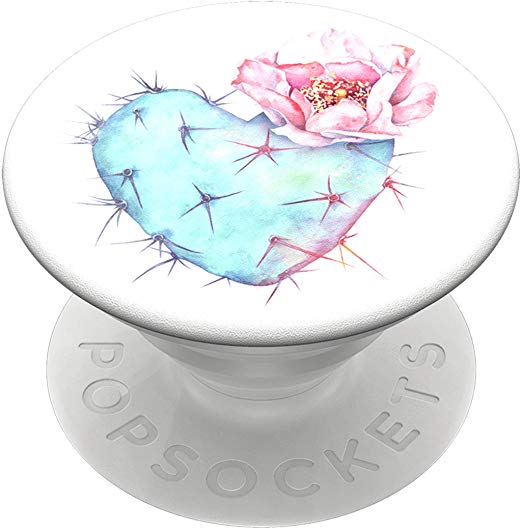 PopSockets PopGrip: Swappable Grip for Phones & Tablets - Succulent Heart
