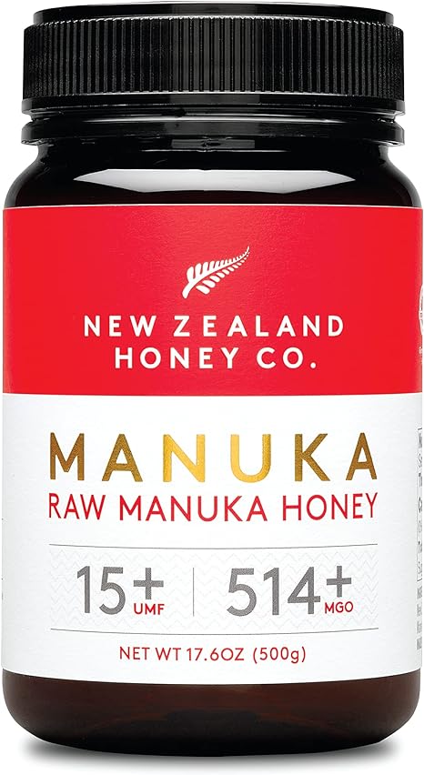 New Zealand Honey Co. Raw Manuka Honey UMF 15  | MGO 514  (500g)
