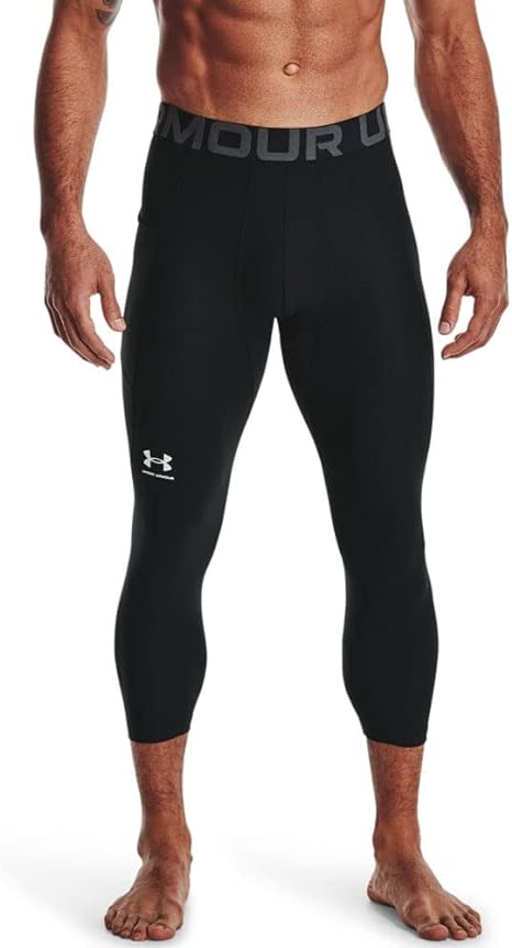 Under Armour HG Armour 3/4 Legging - Legging de Sport léger, Legging de Compression pour Homme - Legging 3/4 UA HG Armour - Homme