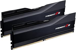 G.SKILL Trident Z5 Series (Intel XMP 3.0) DDR5 RAM 48GB (2x24GB) 8400MT/s CL40-52-52-134 1.40V Desktop Computer Memory UDIMM - Matte Black (F5-8400J4052G24GX2-TZ5K)