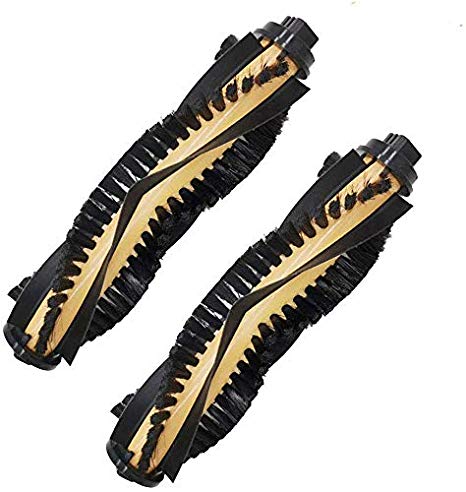 Jorllina 2 Pack Main Brush Compatible with ECOVACS DEEBOT N79S DEEBOT N79 Deebot N79W Deebot 500 Robotic Vacuum Cleaner Replacement Parts