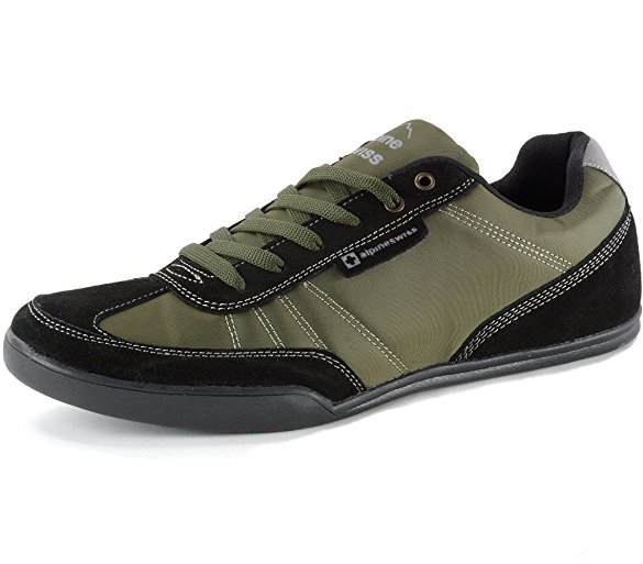 Alpine Swiss Men's Marco Trim Retro Fashion Tennis Shoes