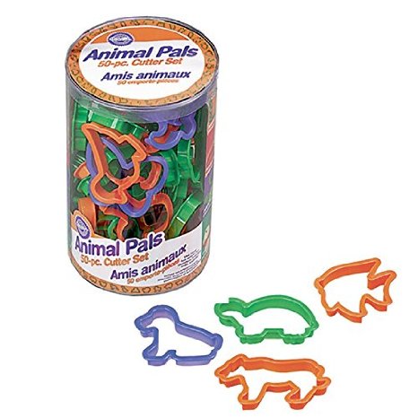 Wilton Animal Pals 50-Piece Cookie Cutter Set