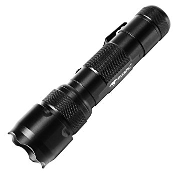 Tronsnic 502B 900 Lumens Flashlight Pocket-Sized MM Clip Tactical Troch XML-T6 Outdoor Portable Flashlight -5 Mode Waterproof Durable Alloy Lantern