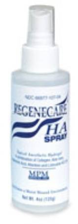 Medical Regenecare® HA Topical Anesthetic Hydrogel Spray with Lidocaine HCI 4Oz - One Count