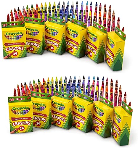 24 Count Crayons (12-Pack)