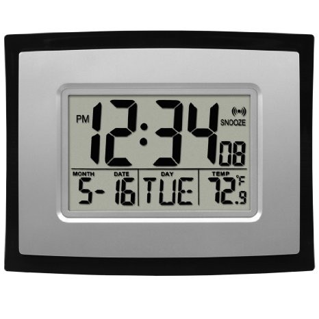 La Crosse Technology WT-8002U Digital Wall Clock