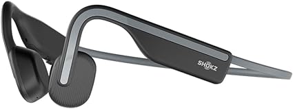 SHOKZ OpenMove Bluetooth Bone Conduction Sports Headphones - SS23 - One - Grey