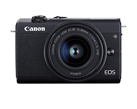 Canon EOS M200 EF-M 15-45mm is STM Kit (Black)