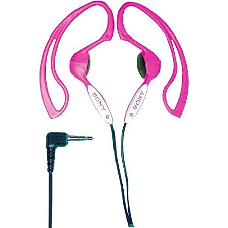 Sony MDR-J10 Headphones with Non-Slip Design (Pink) (Discontinued by Manufacturer)