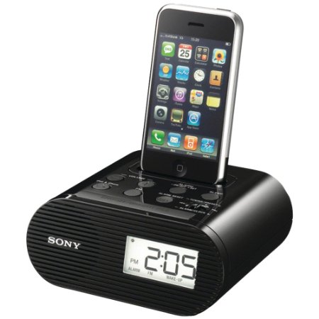 Sony ICF-C05IP 30-Pin iPhone/iPod Clock Radio Speaker Dock (Black)
