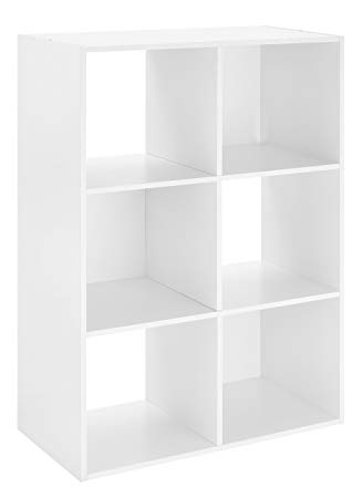 Whitmor 6 Cube Organizer White