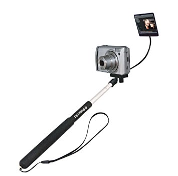 Polaroid Camera Extender Self Portrait Handheld Monopod With Mirror, Extends to 37 -Inch