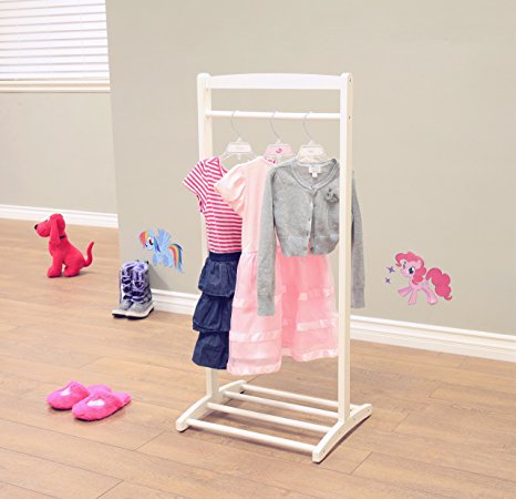 Frenchi Home Furnishing F18WH Kid's Clothes Hanger