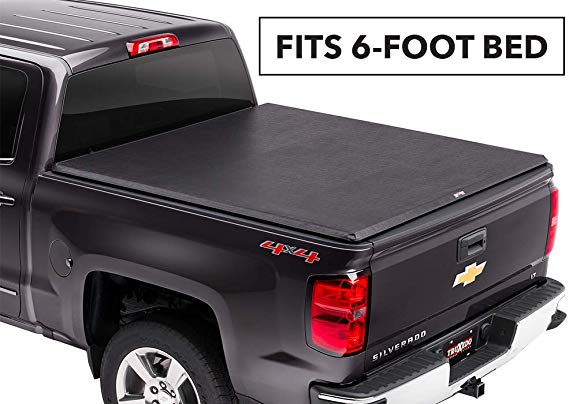 TruXedo TruXport Soft Roll Up Truck Bed Tonneau Cover | 243301 | fits 04-12 GMC Canyon & Chevrolet Colorado  6' bed