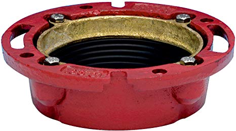 Oatey 42255 Closet Flange, 4-Inch, Cast Iron