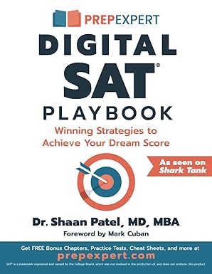 Prep Expert Digital SAT Playbook: Winning Strategies to Achieve Your Dream Score