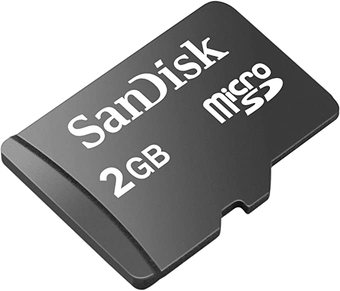 Sandisk 2 GB microSD 2GB MicroSD Class 2 memory card - memory cards (MicroSD, Black, Class 2)