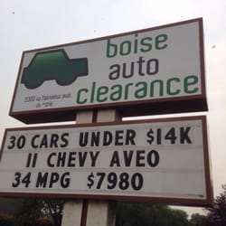 Boise Auto Clearance