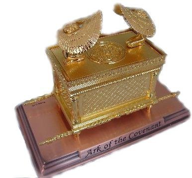 The Ark Of The Covenant Gold Plated Medium - size 3.75" X 2.35" X 2.50"