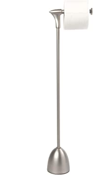 Umbra 022409-410  Stream Toilet Paper Stand, Brushed Nickel