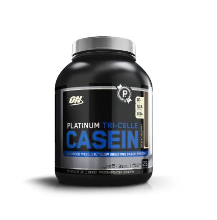 Optimum Nutrition Platinum Tri-Celle Casein Chocolate Decadence 237 Pound