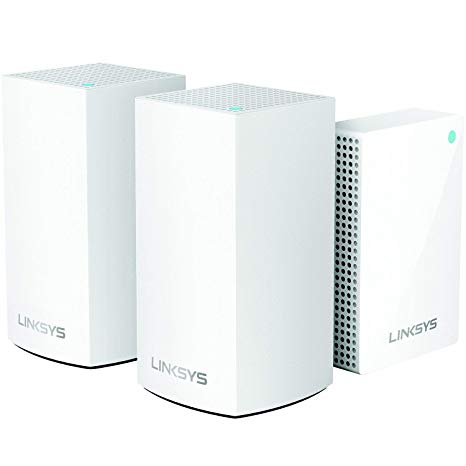 Velop Intelligent Mesh WiFi System, 1 Plug-in   2 Dual-Band AC3600 Nodes