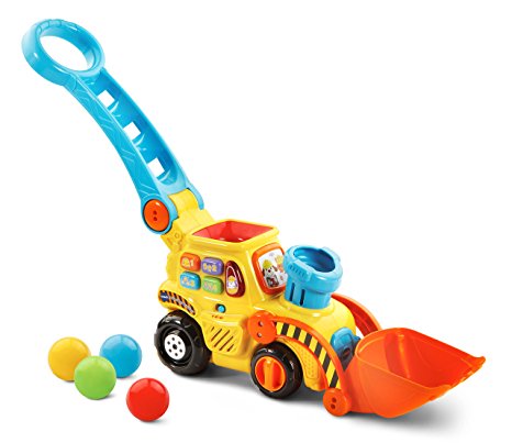 VTech Pop-a-Balls Push & Pop Bulldozer