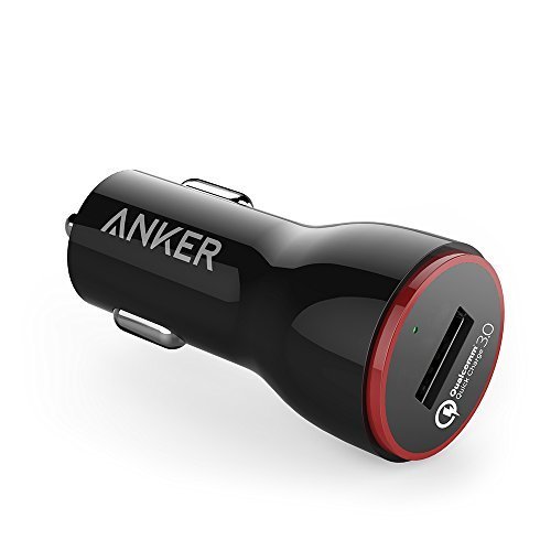 Quick Charge 30 Anker 24W USB Car Charger Quick Charge 20 Compatible PowerDrive 1 for Galaxy S6EdgePlus Note 45 Nexus 6 iPhone Samsung Fast Charge Qi Wireless Charging Pad and More
