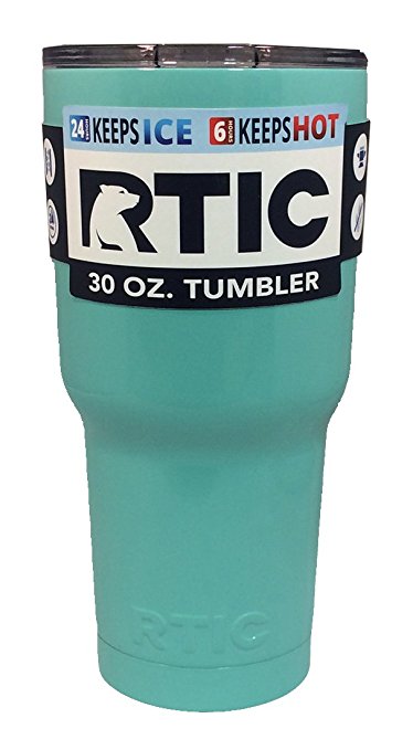 TREKGEAR 30 oz. RTIC Stainless Steel Tumbler - Keeps drinks hot or cold